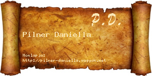 Pilner Daniella névjegykártya